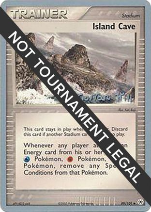Image of Island Cave (89/101) (Bright Aura - Curran Hill's) [World Championships 2005]
