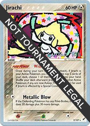Image of Jirachi (9/107) (Bright Aura - Curran Hill's) [World Championships 2005]