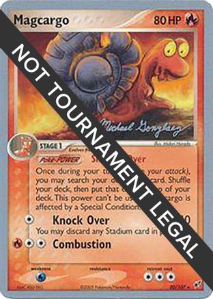 Image of Magcargo (20/107) (King of the West - Michael Gonzalez) [World Championships 2005]