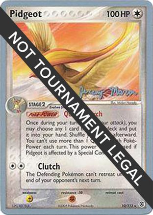 Image of Pidgeot (10/112) (Queendom - Jeremy Maron) [World Championships 2005]