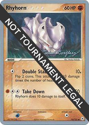Image of Rhyhorn (70/101) (King of the West - Michael Gonzalez) [World Championships 2005]