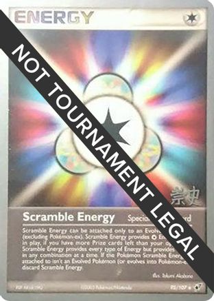 Image of Scramble Energy (95/107) (Dark Tyranitar Deck - Takashi Yoneda) [World Championships 2005]