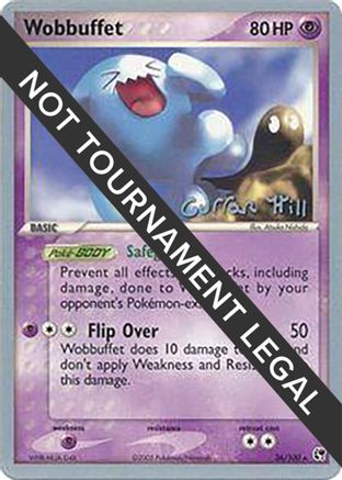 Image of Wobbuffet (26/100) (Bright Aura - Curran Hill's) [World Championships 2005]