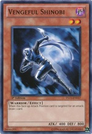Image of Vengeful Shinobi [YS11-EN017] Common