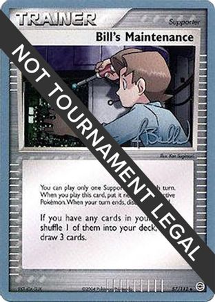 Image of Bill's Maintenance (87/112) (Eeveelutions - Jimmy Ballard) [World Championships 2006]