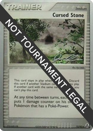 Image of Cursed Stone (72/92) (Mewtrick - Jason Klaczynski) [World Championships 2006]