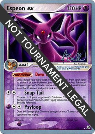 Image of Espeon ex (102/115) (Eeveelutions - Jimmy Ballard) [World Championships 2006]