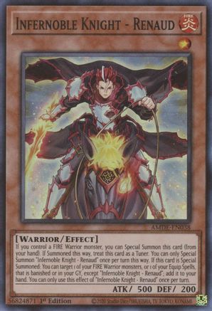 Image of Infernoble Knight - Renaud [AMDE-EN038] Super Rare