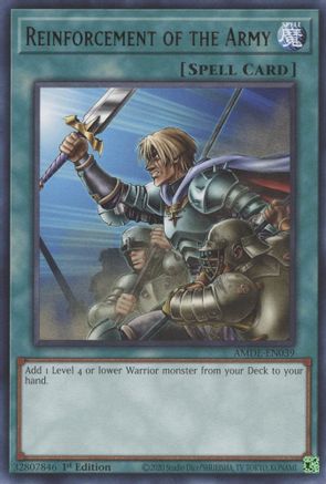 Image of Reinforcement of the Army [AMDE-EN039] Rare