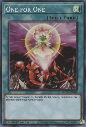 Image of One for One [AMDE-EN040] Super Rare