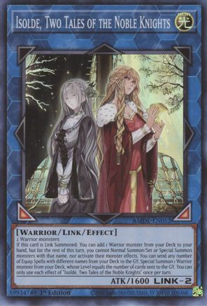 Image of Isolde, Two Tales of the Noble Knights [AMDE-EN052] Super Rare