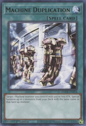 Image of Machine Duplication [AMDE-EN054] Rare