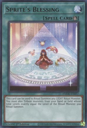 Image of Sprite's Blessing [AMDE-EN057] Rare
