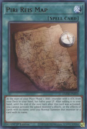 Image of Piri Reis Map [AMDE-EN059] Rare