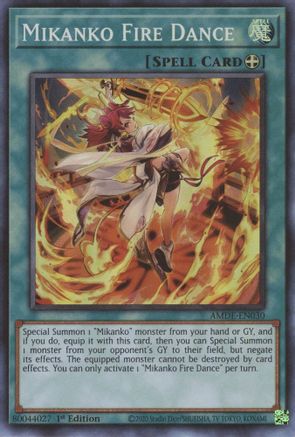 Image of Mikanko Fire Dance [AMDE-EN030] Super Rare