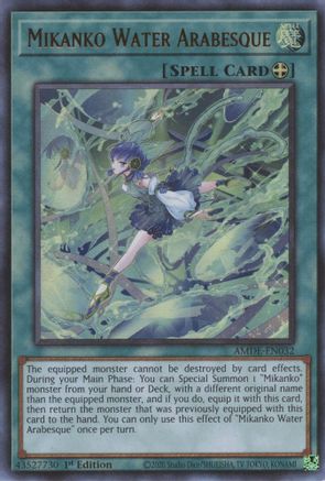 Image of Mikanko Water Arabesque [AMDE-EN032] Ultra Rare