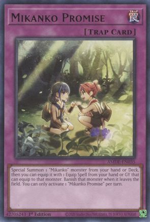 Image of Mikanko Promise [AMDE-EN035] Rare
