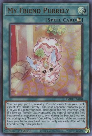 Image of My Friend Purrely [AMDE-EN020] Ultra Rare