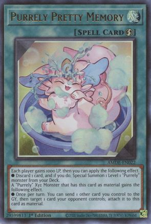 Image of Purrely Pretty Memory [AMDE-EN022] Ultra Rare