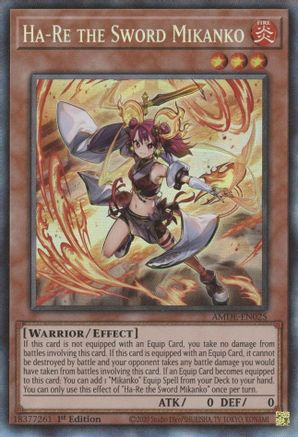 Image of Ha-Re the Sword Mikanko [AMDE-EN025] Collector's Rare