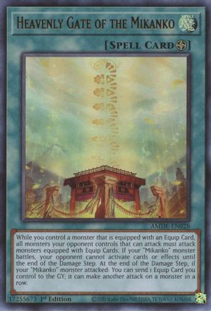 Image of Heavenly Gate of the Mikanko [AMDE-EN028] Ultra Rare
