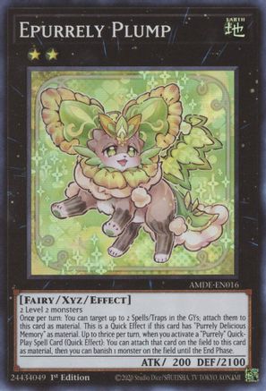 Image of Epurrely Plump [AMDE-EN016] Super Rare