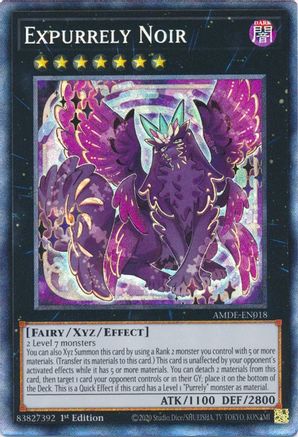 Image of Expurrely Noir [AMDE-EN018] Collector's Rare