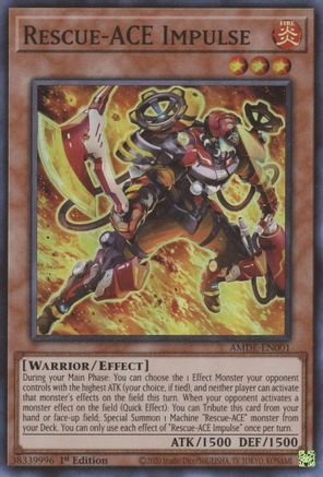Image of Rescue-ACE Impulse [AMDE-EN001] Super Rare