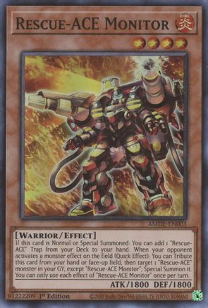 Image of Rescue-ACE Monitor [AMDE-EN003] Super Rare