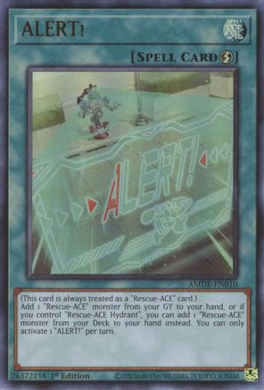 Image of ALERT! [AMDE-EN010] Ultra Rare