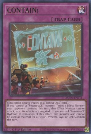 Image of CONTAIN! [AMDE-EN011] Rare