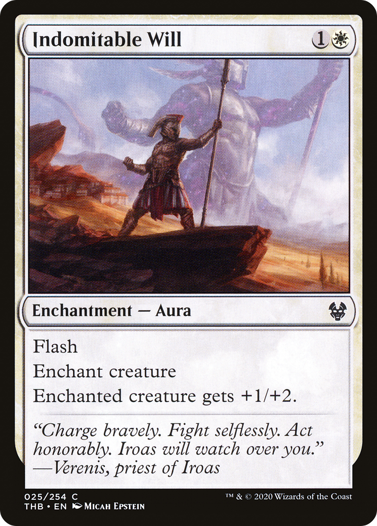 Image of Indomitable Will [Theros Beyond Death]
