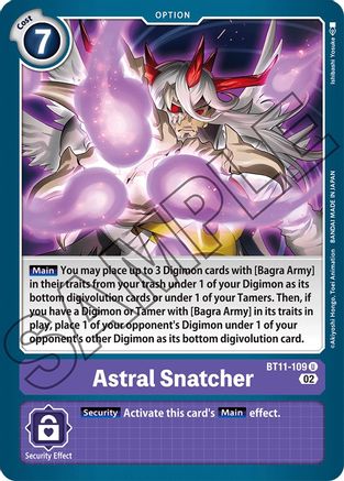 Image of Astral Snatcher [BT11-109] [Dimensional Phase]