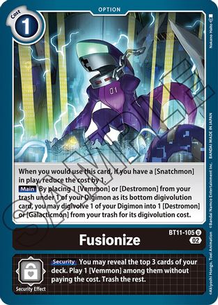 Image of Fusionize [BT11-105] [Dimensional Phase]