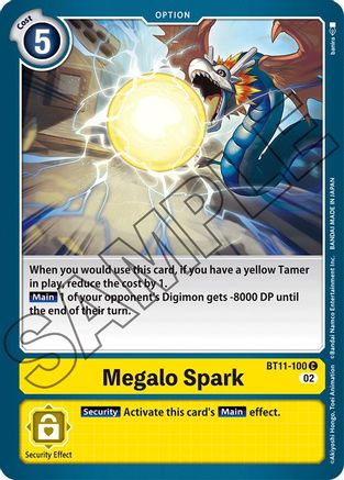 Image of Megalo Spark [BT11-100] [Dimensional Phase]