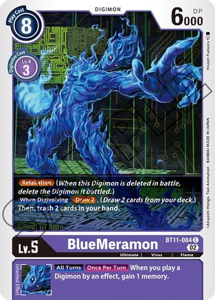 Image of BlueMeramon [BT11-084] [Dimensional Phase]