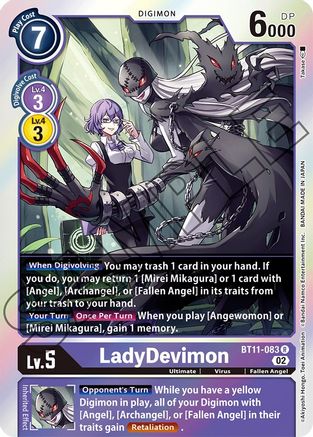 Image of LadyDevimon [BT11-083] [Dimensional Phase]
