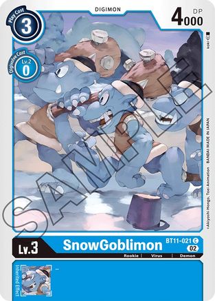 Image of SnowGoblimon [BT11-021] [Dimensional Phase]