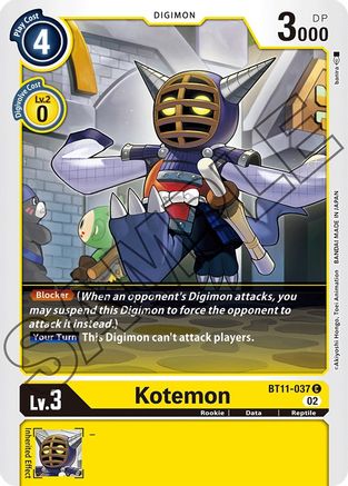Image of Kotemon [BT11-037] [Dimensional Phase]