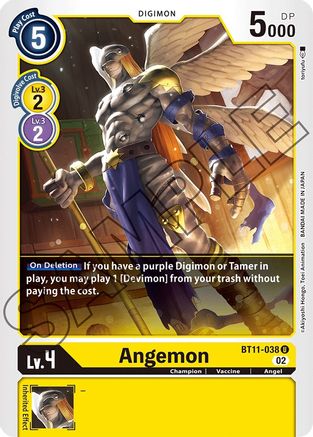 Image of Angemon [BT11-038] [Dimensional Phase]