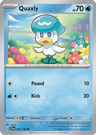 Image of Quaxly (052/198) (Paldea Collection) [Scarlet & Violet: Base Set]