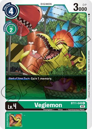Image of Vegiemon [BT11-049] [Dimensional Phase]