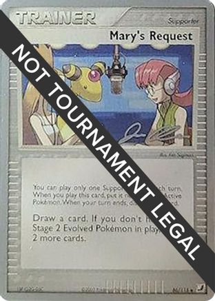 Image of Mary's Request (86/115) (Mewtrick - Jason Klaczynski) [World Championships 2006]