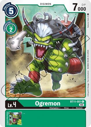 Image of Ogremon [BT11-051] [Dimensional Phase]