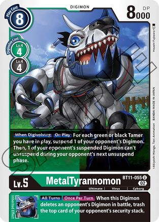 Image of MetalTyrannomon [BT11-055] [Dimensional Phase]