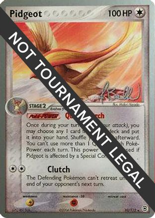 Image of Pidgeot (10/112) (Eeveelutions - Jimmy Ballard) [World Championships 2006]