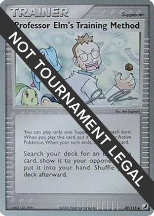 Image of Professor Elm's Training Method (89/115) (Mewtrick - Jason Klaczynski) [World Championships 2006]