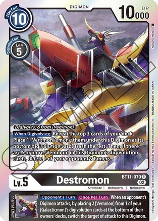 Image of Destromon [BT11-070] [Dimensional Phase]