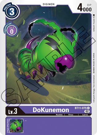 Image of DoKunemon [BT11-075] [Dimensional Phase]
