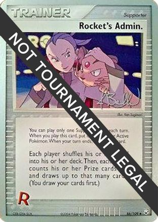 Image of Rocket's Admin. (86/109) (Eeveelutions - Jimmy Ballard) [World Championships 2006]